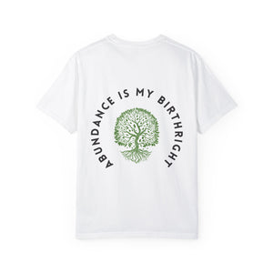 "Abundance Is My Birthright" T-shirt